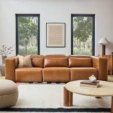 leo motion reclining leather sofa 91