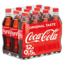 Coca-Cola Classic, Pure Erfrischung mit unverwechselbarem Coke Geschmack in  stylischem Kultdesign, EINWEG Flasche (12 x 500 ml) : Amazon.de: Grocery