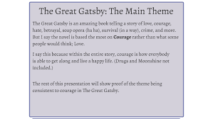 The Great Gatsby The Main Theme By Michele Antonio Hearn On