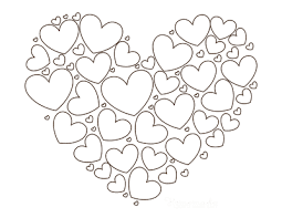You will need a pdf reader to view these files. 70 Best Heart Coloring Pages Free Printables For Kids Adults