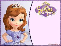 You print them on labels self adhesive paper. Sofia The First Free Online Invitation Templates Invitation World