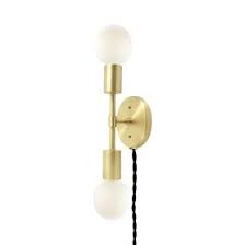 Plug In Wall Sconces Plug In Wall Lights Mid Century Modern Light Fixtures