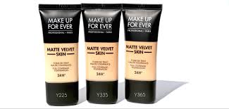 matte velvet skin foundation