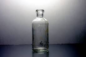 Listerine Bottle Clear Glass Bottle