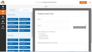 how to create an e mail contact form in