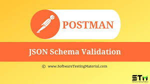 json schema validation in postman