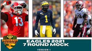 In our latest 2021 nfl mock draft, deshaun watson is traded and multiple qb deals shake up the entire 2021 nfl draft. Philadelphia Eagles 7 Round 2021 Nfl Mock Draft Youtube