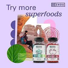 blueberry organic superfood powder