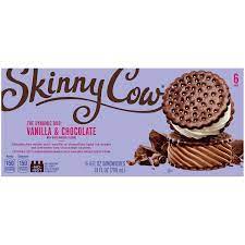skinny cow vanilla choc ice cream