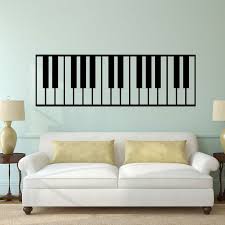 piano keyboard ian wall decals