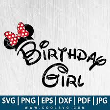 Then don't hesitate you can download it for free right now, no string attached! Birthday Girl Svg Minnie Mouse Svg Minnie Mouse Png