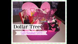 Diy valentine's day gifts for her let's admit it, girls can be pickier than boys when it comes to gifts, so you have to be very careful before choosing the right gift for her. 2016 Dollar Tree Valentine S Day Gift Basket Youtube