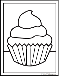 Printable muffin blue heeler coloring page. 40 Cupcake Coloring Pages Free Coloring Pages Pdf Format For Kids