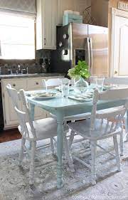 how to paint a laminate kitchen table