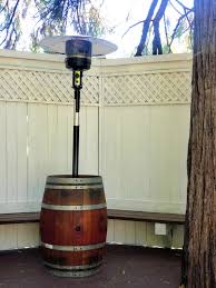 Wine Barrel Patio Heater