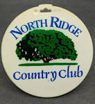 Golf Bag Tag North Ridge Country Club Golf Course in Fair Oaks ...