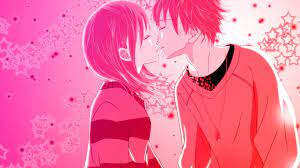 Anime, Love couple wallpaper