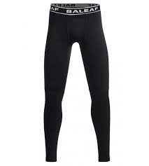 Youth Boys Compression Thermal Baselayer Tights Fleece Leggings Black Cm1885mciz5 Size Youth Small