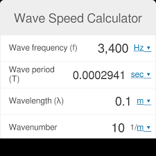Wave Sd Calculator