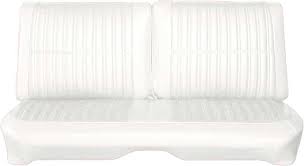 Super Bee Pearl White Headrest Cover