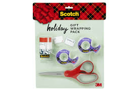 scotch gift wrapping kit includes