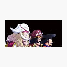 We have no idea what 'prime' whitebeard is capable of, and we just don't know what gold roger and garp can do period. White Beard Gol D Roger And Oden Kozuki Metal Print By Erriose Redbubble