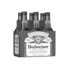 budweiser beer 6 pack bottles 72 fl oz