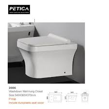 India Ceramic Wall Hung Toilet For