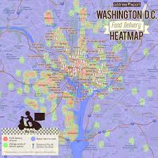 Is a great place to live discover why the washington, d.c., area is one of america's best places to live. The Washington D C Food Delivery Heatmap Where To Live In D C If You Love To Order In Addressreport Blog