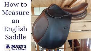 how to mere an english saddle