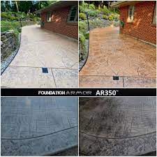 Foundation Armor Ultra Low Voc 1 Gal Wet Look Satin Sheen Acrylic Concrete Paver And Aggregate Sealer Clear