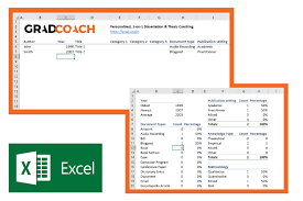 literature review catalog excel