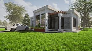 three bedroom bungalow architectural