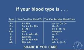 Blood Type Chart Who Can Donate To Whom Medical Facts