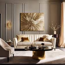 a neutrual cream coloured living room