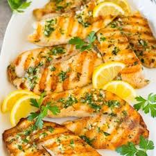 grilled tilapia with garlic and herbs