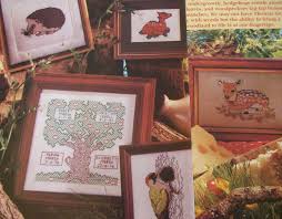 Woodland Animals Family Tree Five Cross Stitch Charts