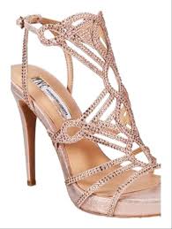 Rose Gold Surrie Formal Shoes