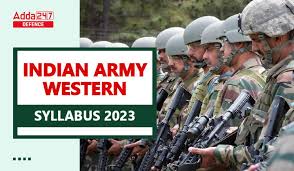 indian army western command syllabus 2023