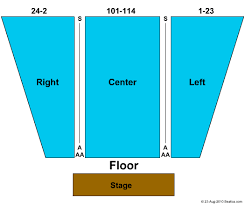 Meadow Brook Theatre Seating Chart