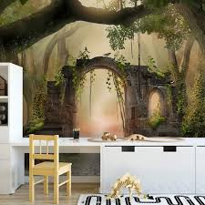 Fairy Wall Mural Forest Landscape