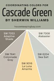 Cascade Green Sw 0066 Paint Color By