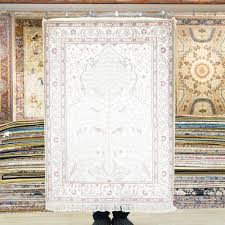 persian rug area handmade silk rug