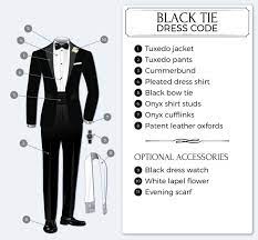 black tie dress code tie a tie net