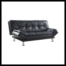 leatherette sofa bed