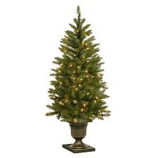 National Tree Company 4 Ft Pre Lit Slim Artificial Christmas