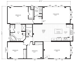 triple wide floor plans the home