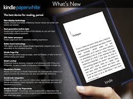 amazon launches new kindle paperwhite