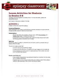 lesson plan grades 5 8 pdf education
