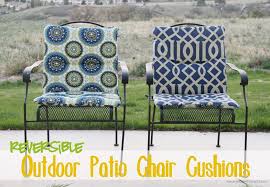 reversible patio chair cushions